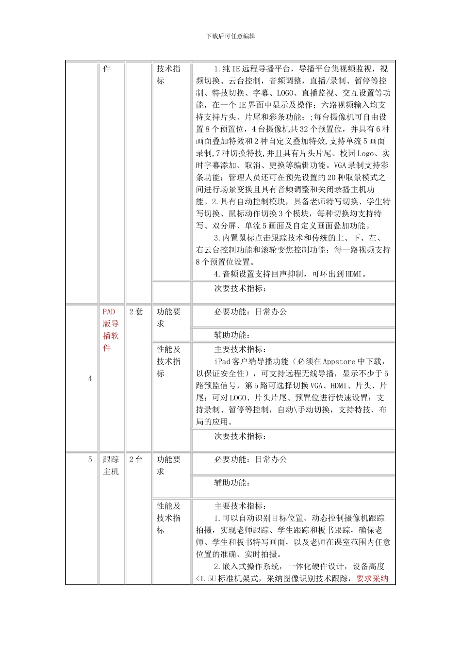 奥威亚AVA录播招标参数课件资料_第3页