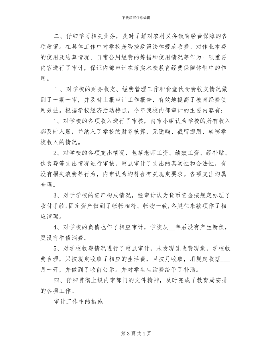 审计统计2024年度工作总结优秀_第3页