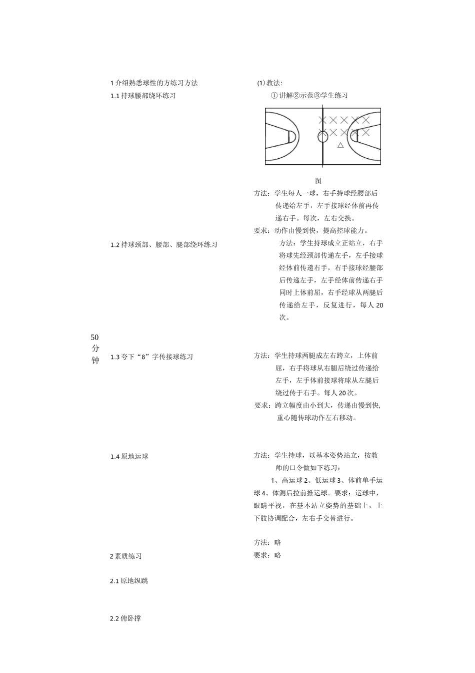 (完整word版)大学篮球课教案_第2页
