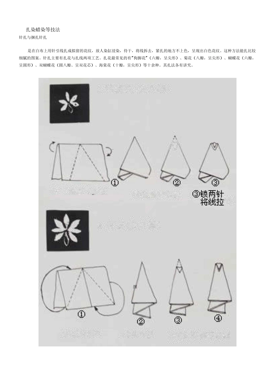扎染蜡染以及相关技法_第1页
