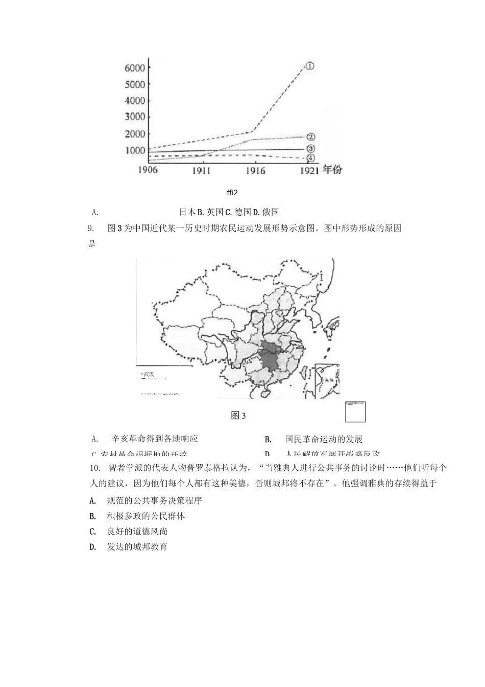 2020高考山东卷_第3页