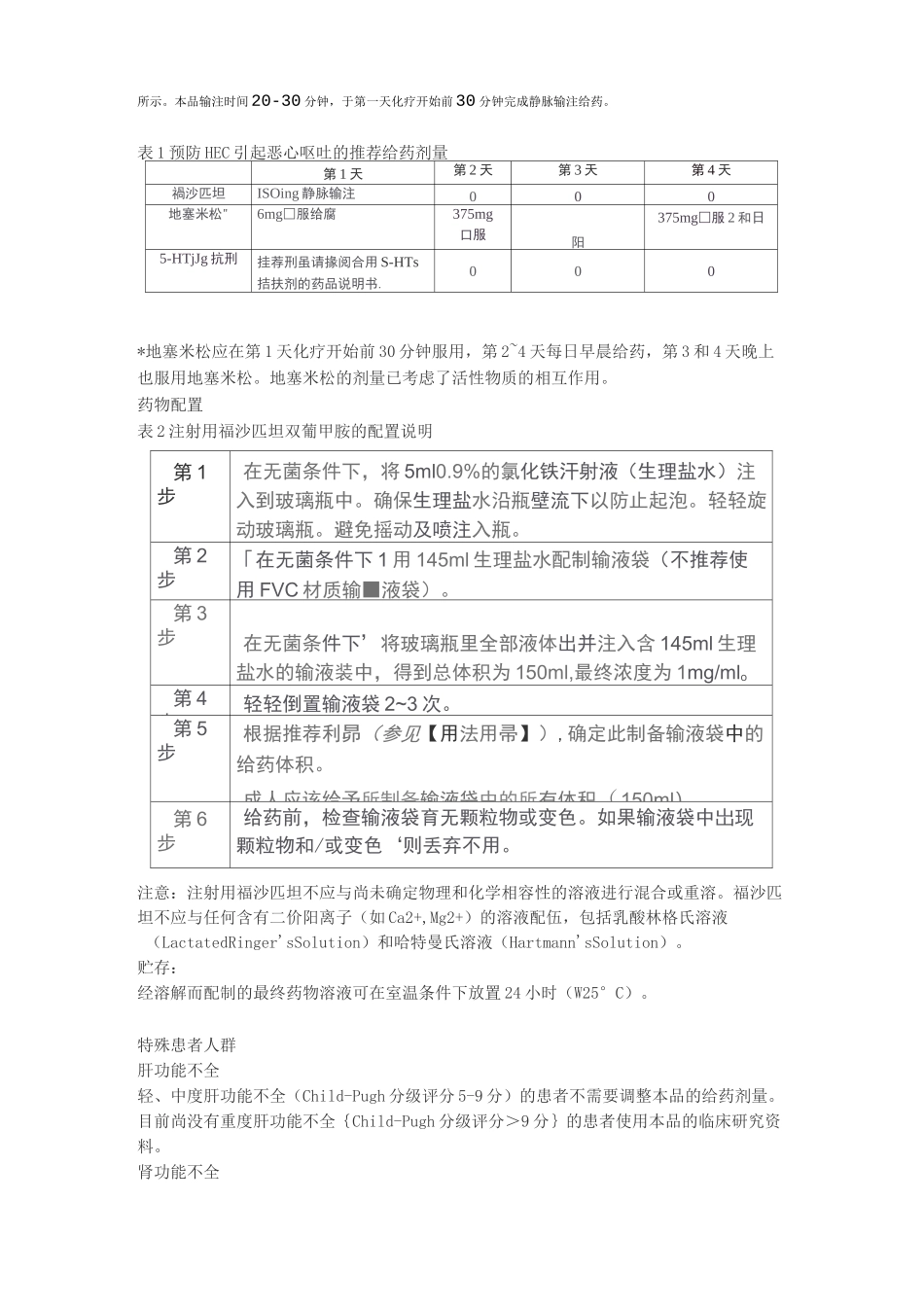 注射用福沙匹坦双葡甲胺说明书_第2页