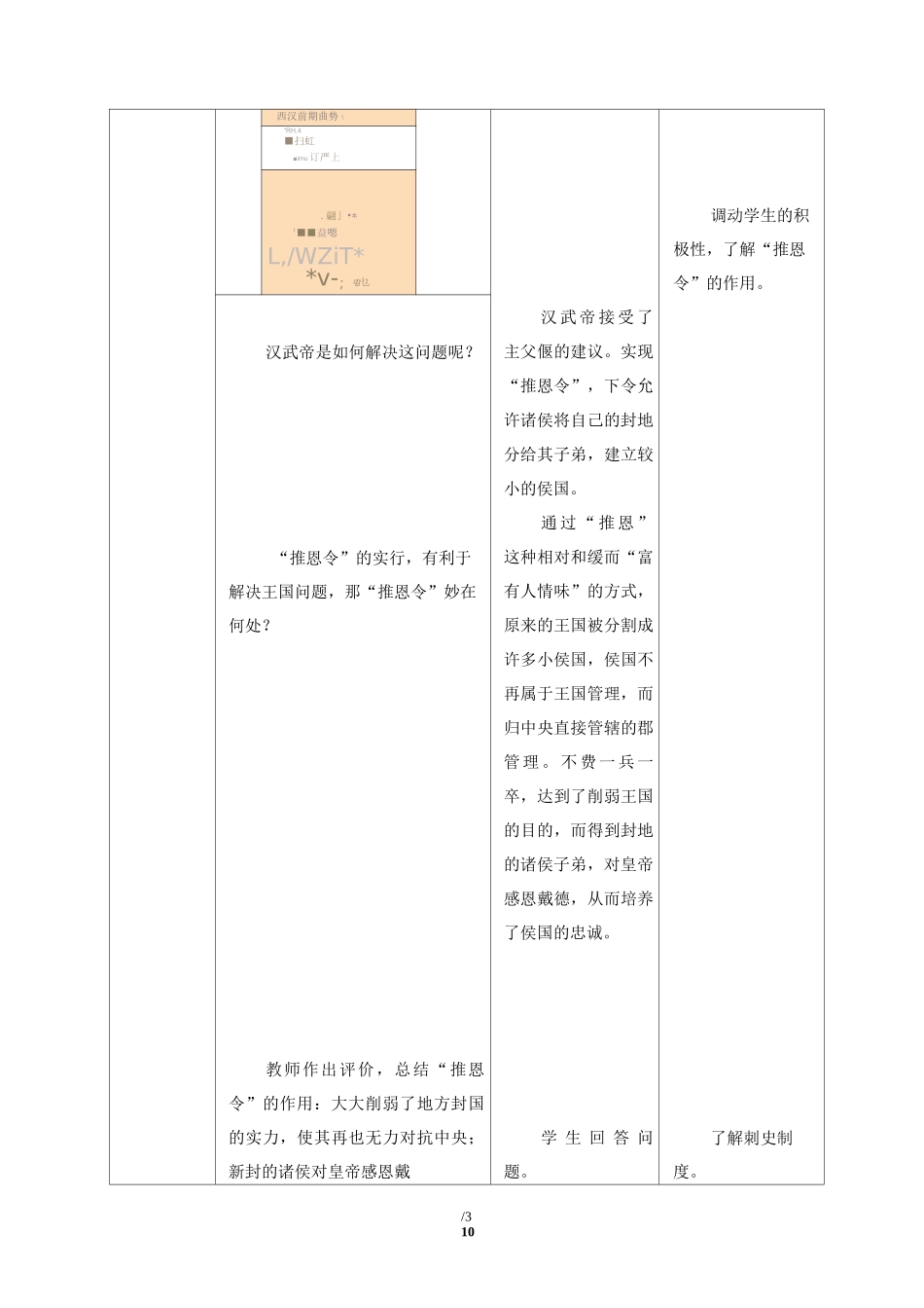汉武帝巩固大一统王朝教学设计_第3页