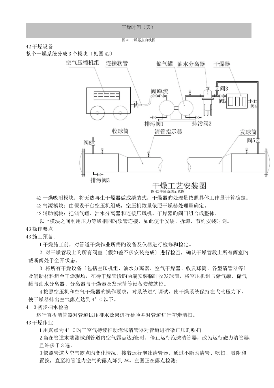 天然气长输管道干空气干燥技施工工法_第3页