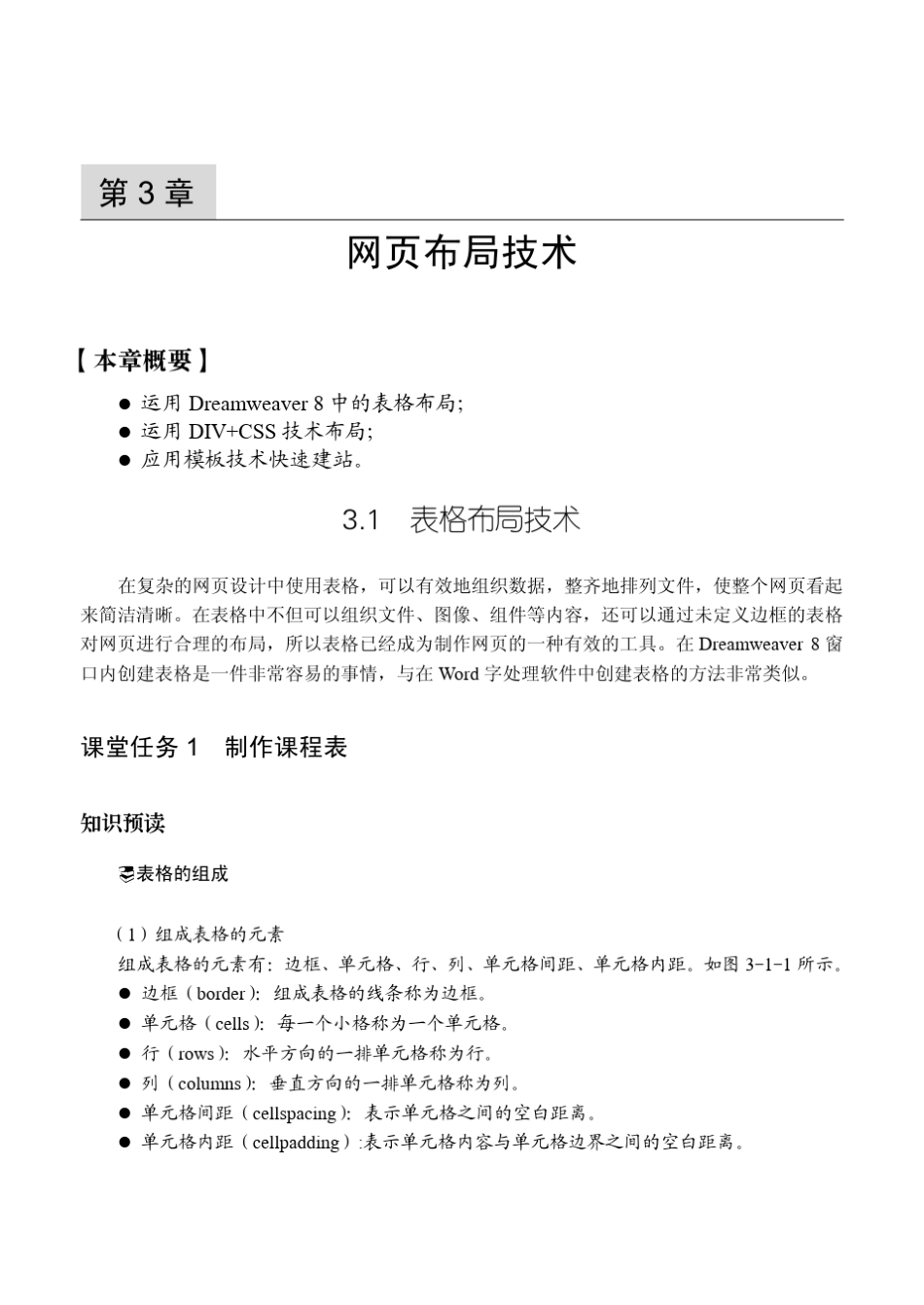 DW网页布局_第1页