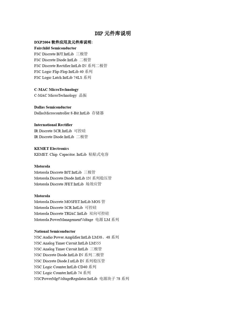 DXP元件库和编译错误_第1页
