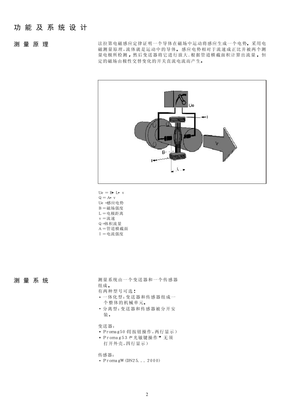 E+H电磁流量计资料_第2页