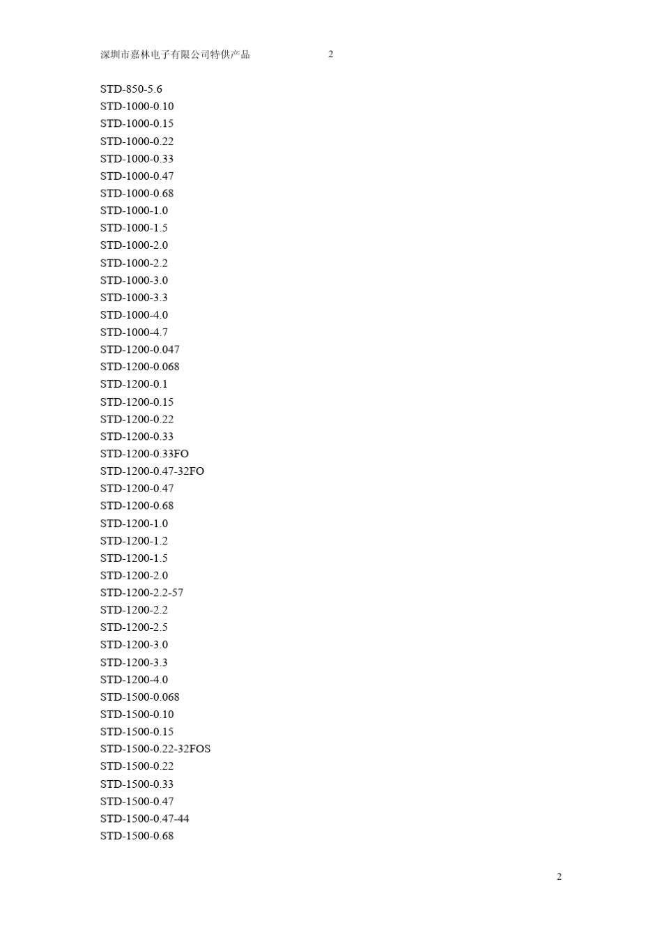 EACO电容选型手册_第2页