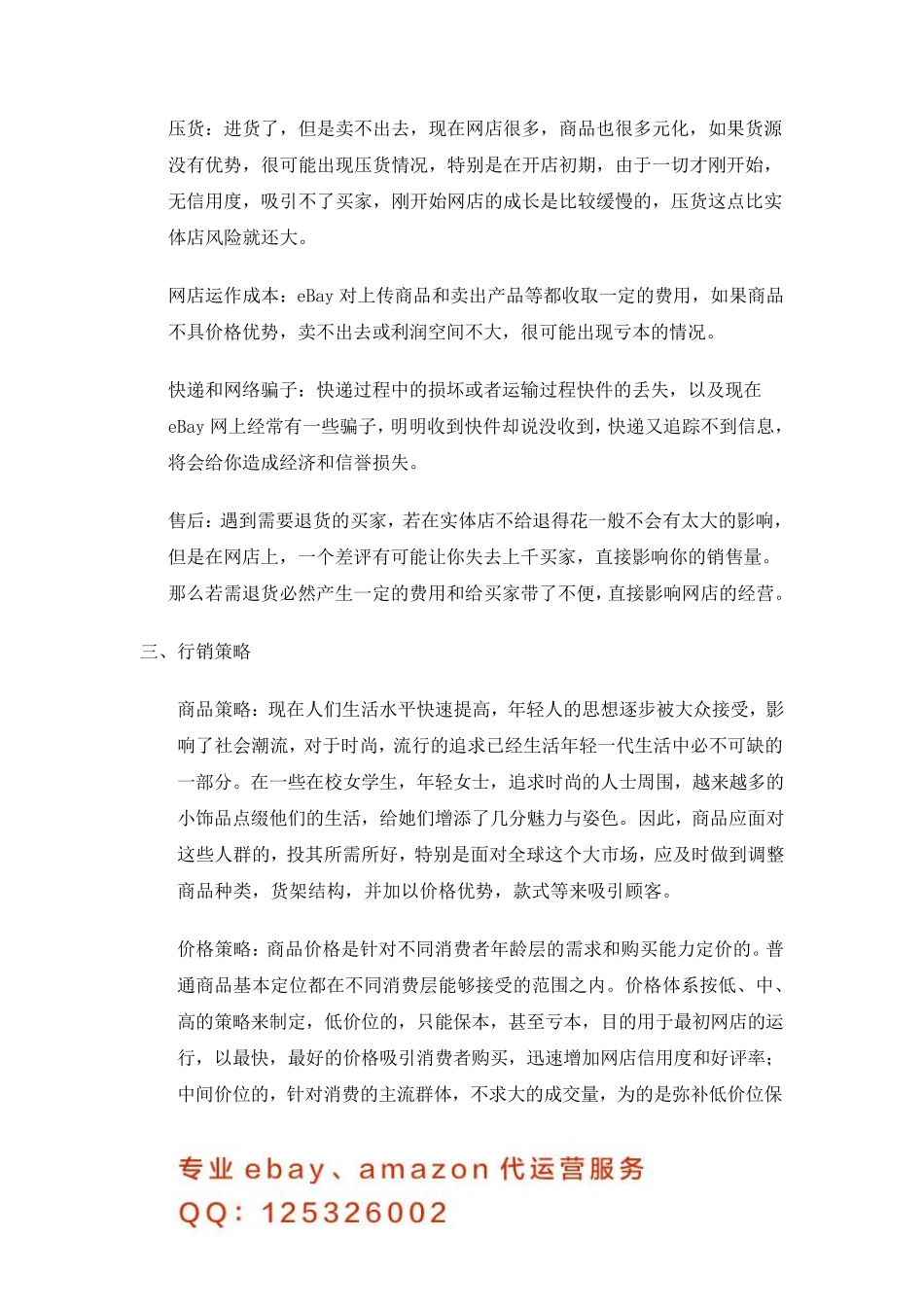 EBay运营方案_第3页