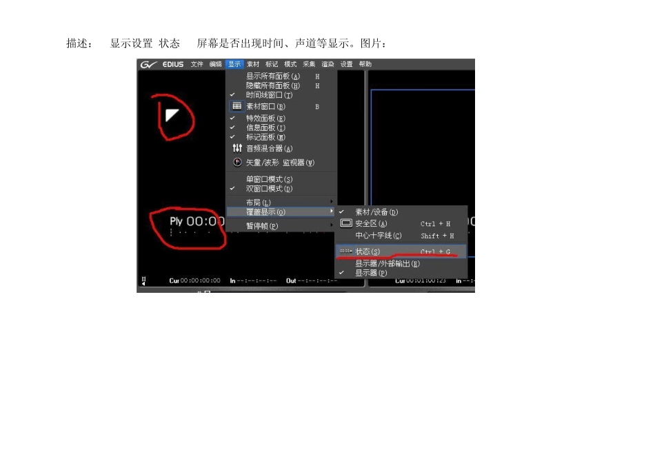 EDIUS工程该如何设置_第2页