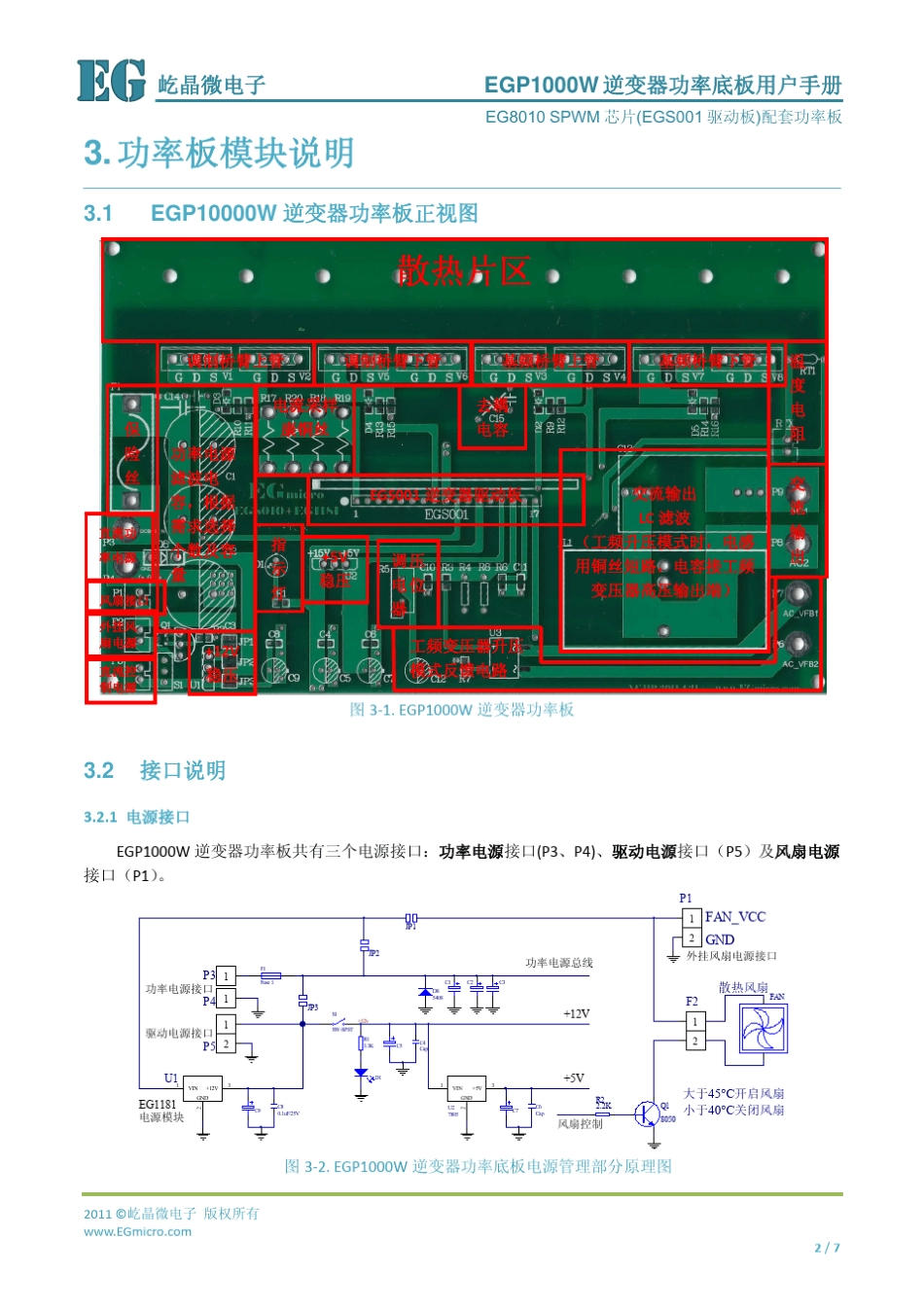 EGP1000W(正弦波配套功率驱动板)_第3页