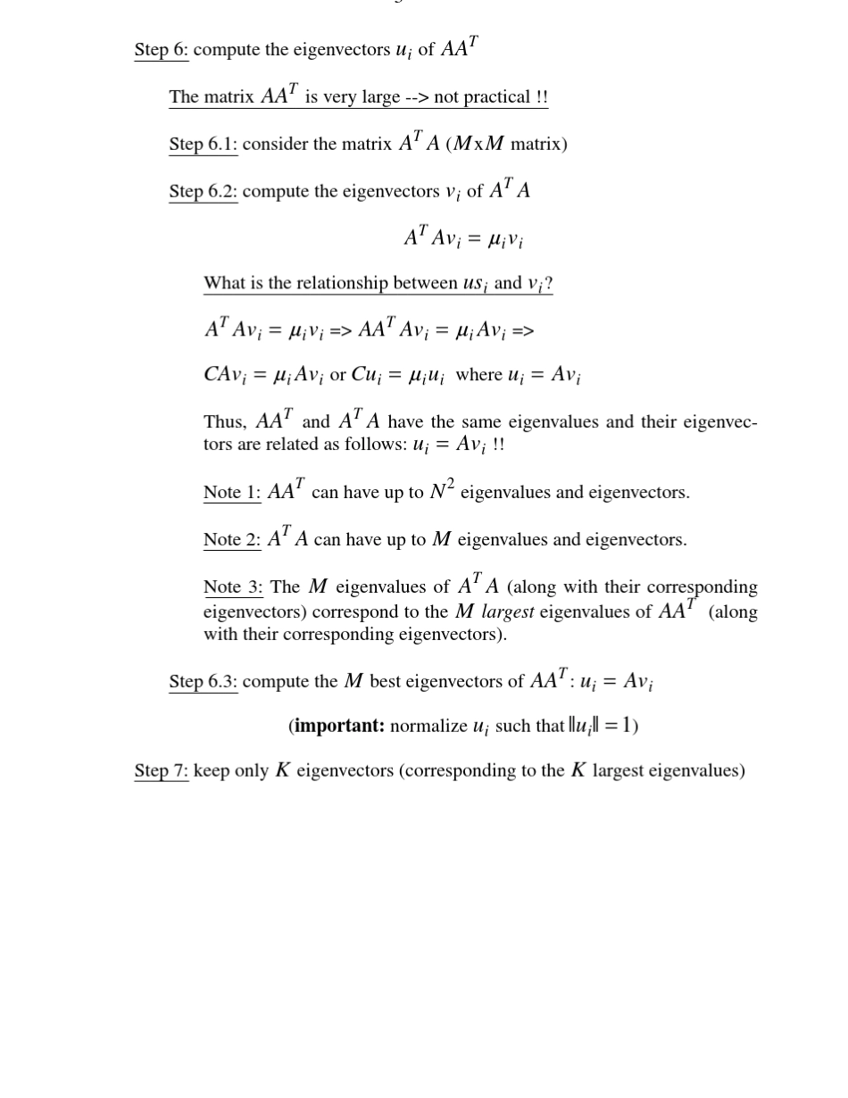 Eigenface方法详细过程_第3页