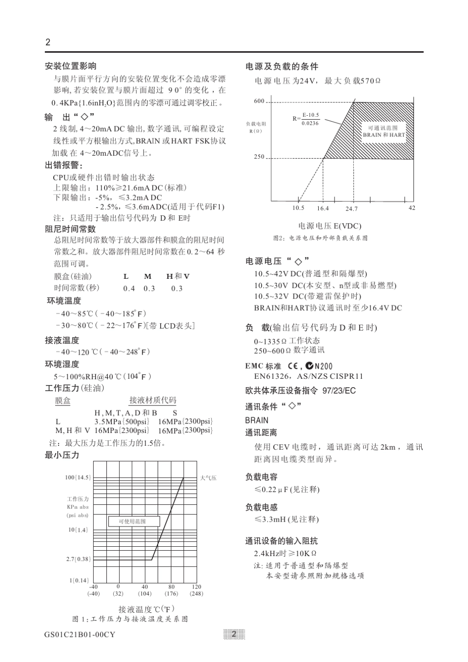 EJA110A差压变送器_第2页