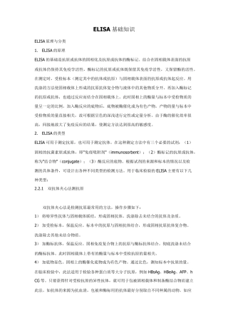 ELISA基础知识