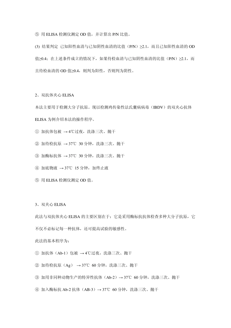 ELISA方法的基本类型、用途及操作程序_第2页