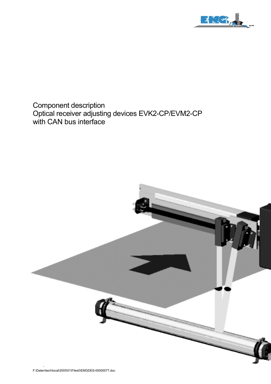 EMG对中系统使用手册_第1页