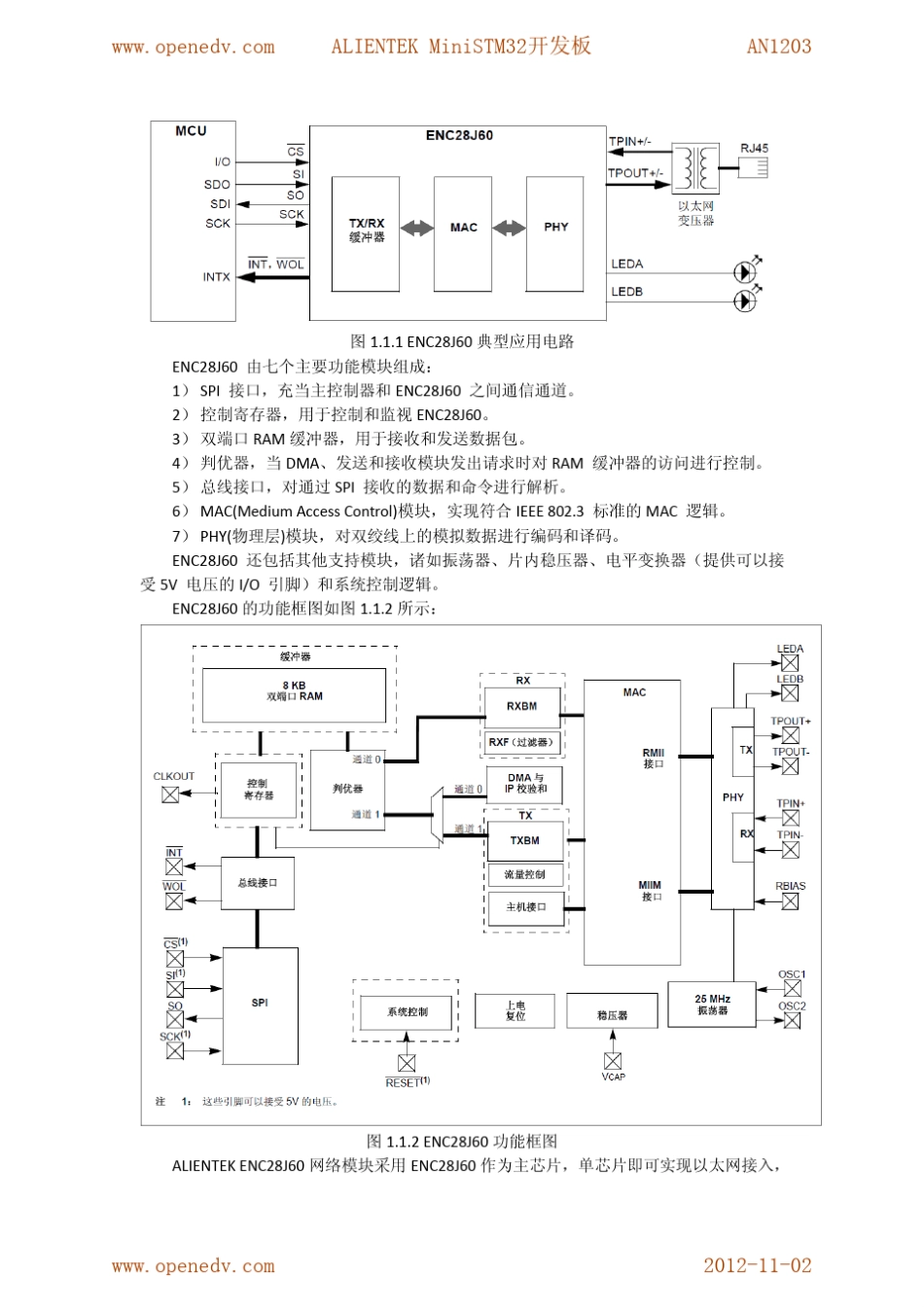 ENC28J60网络模块使用_AN1203_第2页