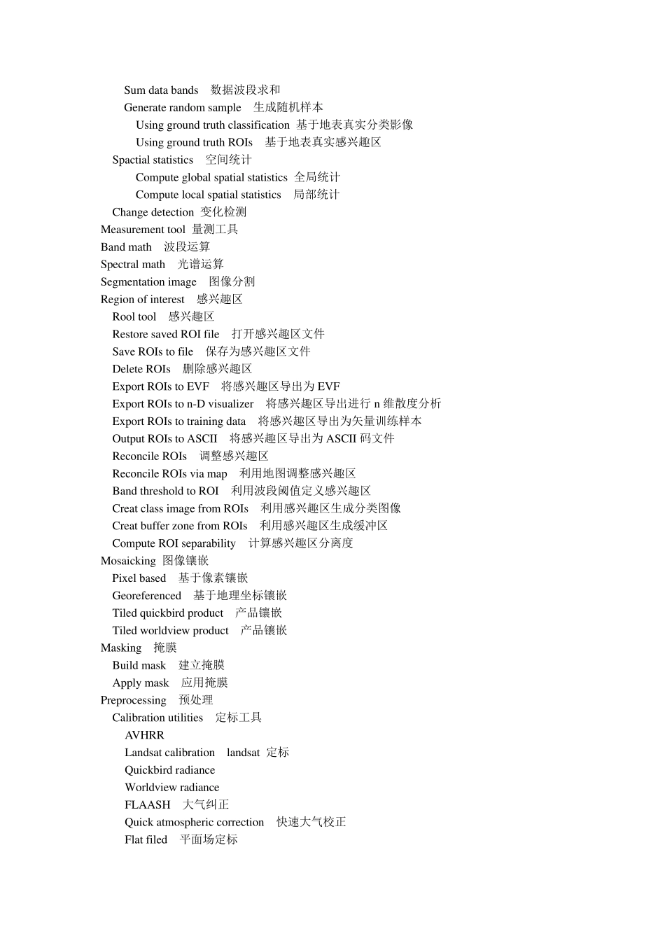 ENVI汉化对照_第2页