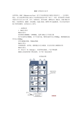 EOC分类技术白皮书