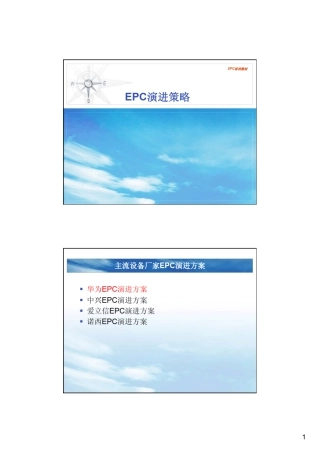 EPC04EPC演进策略