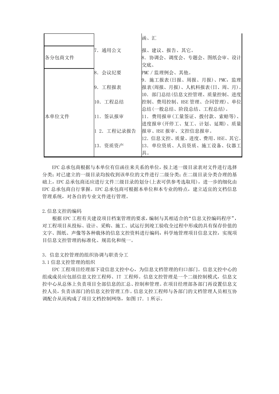 EPC工程项目部信息文控管理制度_第2页