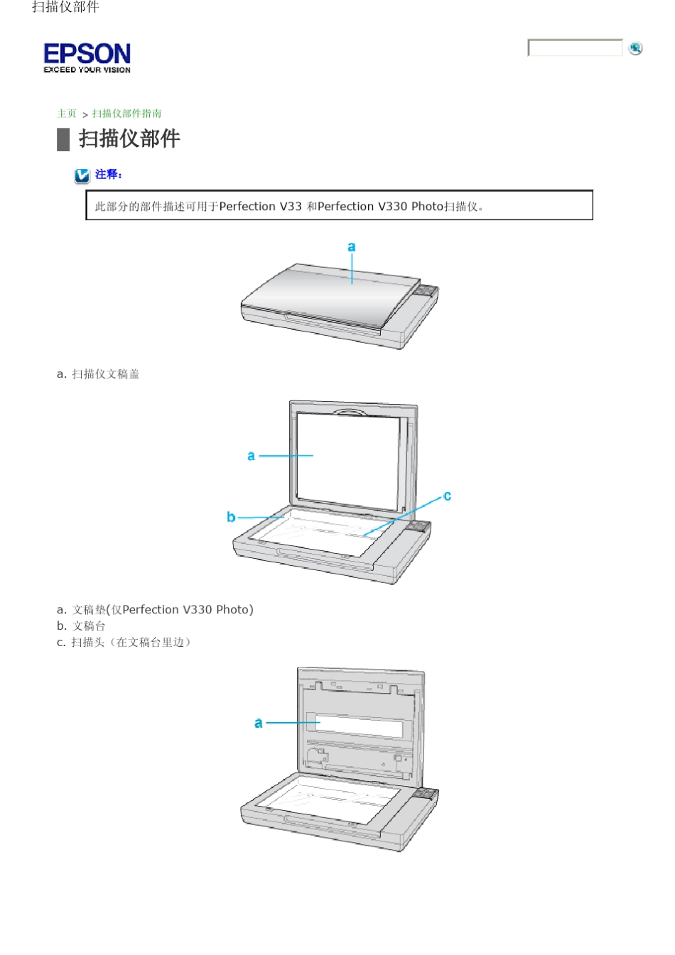 EPSON用户指南(PerfectionV33和PerfectionV330)_第3页