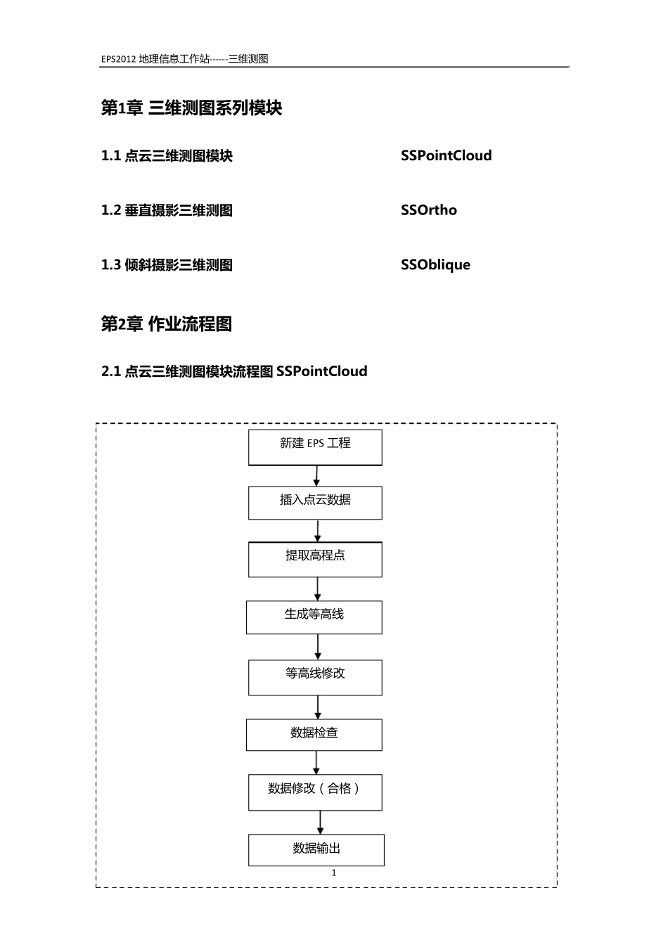 EPS地理信息工作站三维测图操作手册_第2页