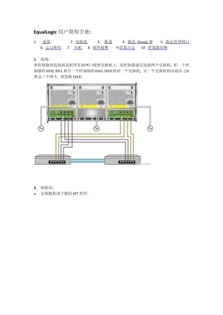 EqualLogic用户简明手册