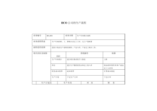 ERP生产管理及财务成本核算流程
