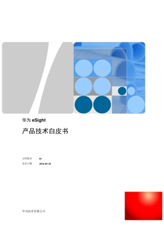 eSight产品技术白皮书