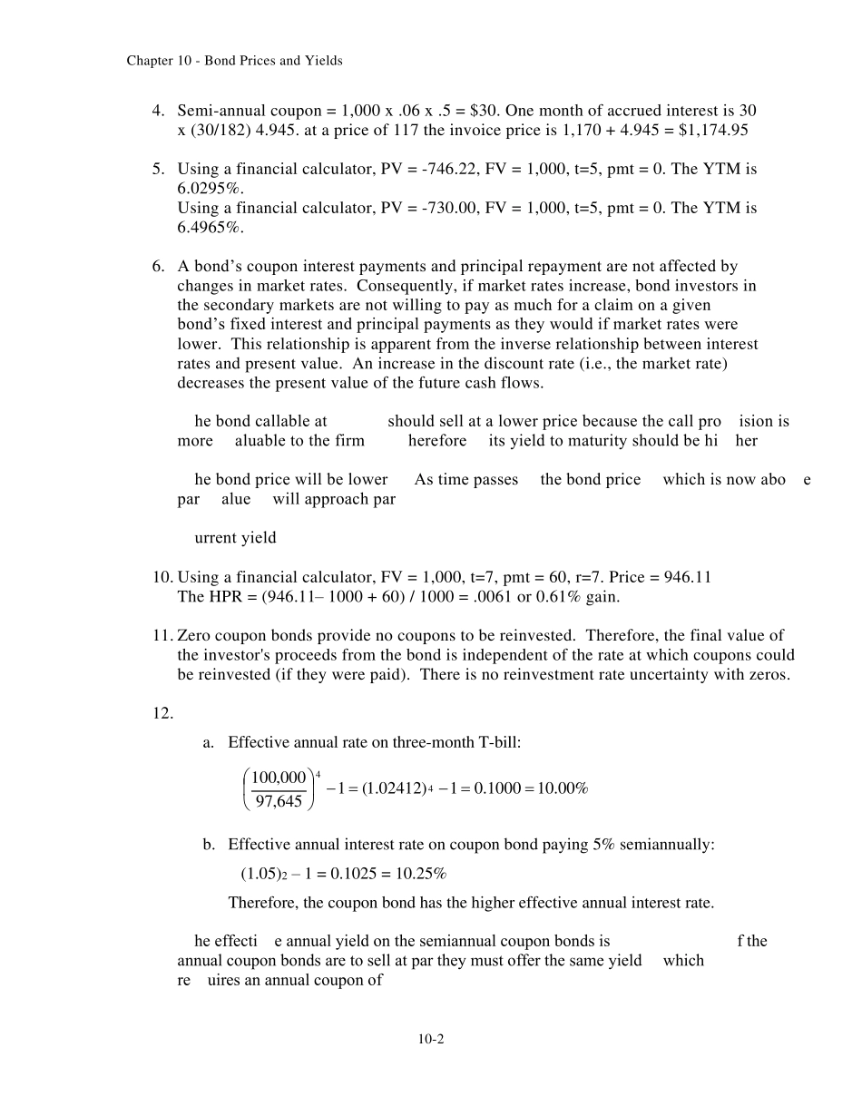 EssentialsOfInvestments8thEdBodie投资学精要(第八版)课后习题答案Chap010_第2页