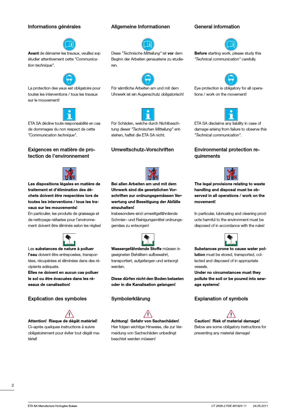 ETA28362机芯装配图(原厂)_第2页