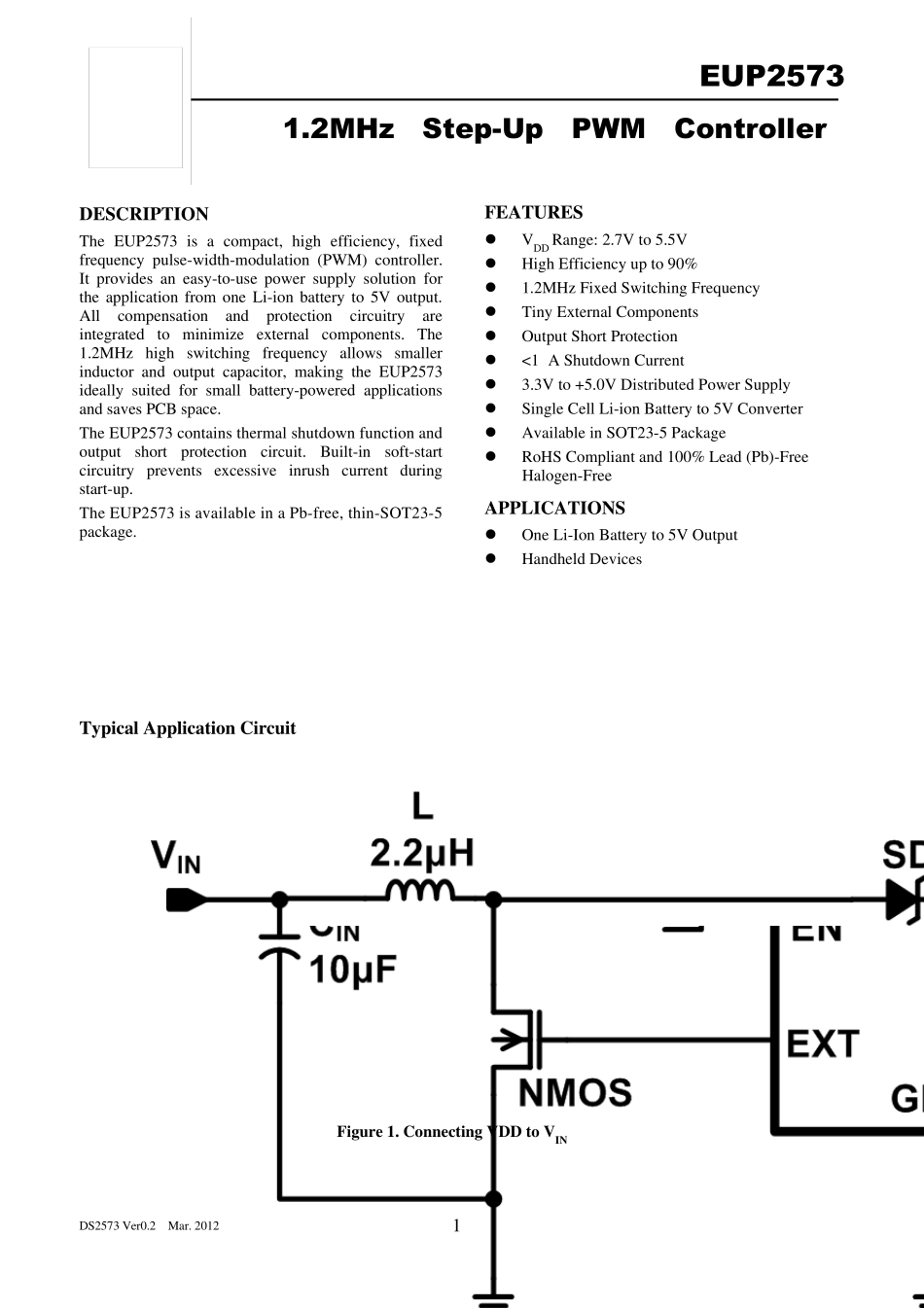 EUP2573一线代理供应!_第1页