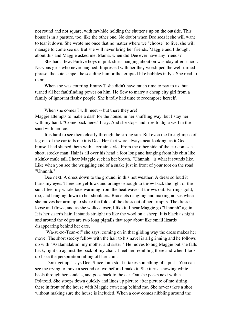 EverydayUse原文+译文_第3页