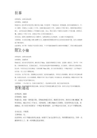 EVE部分4级任务介绍