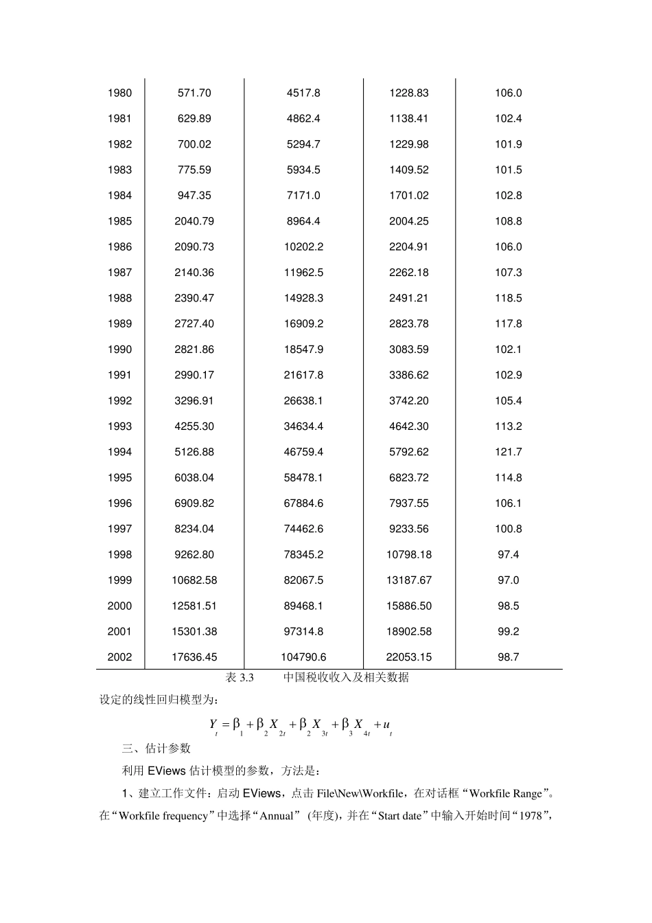Eviews多元回归模型_第2页