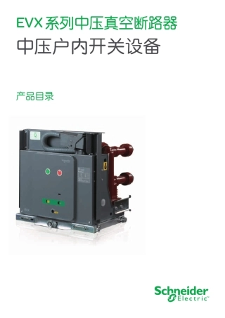 EVX真空断路器样本_SCDOC1783