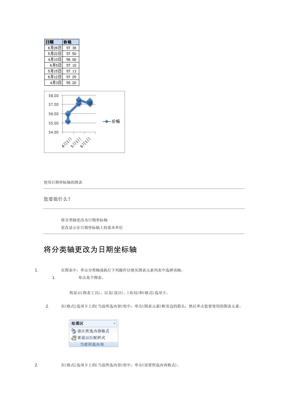 Excel2007使用图表坐标轴_第3页