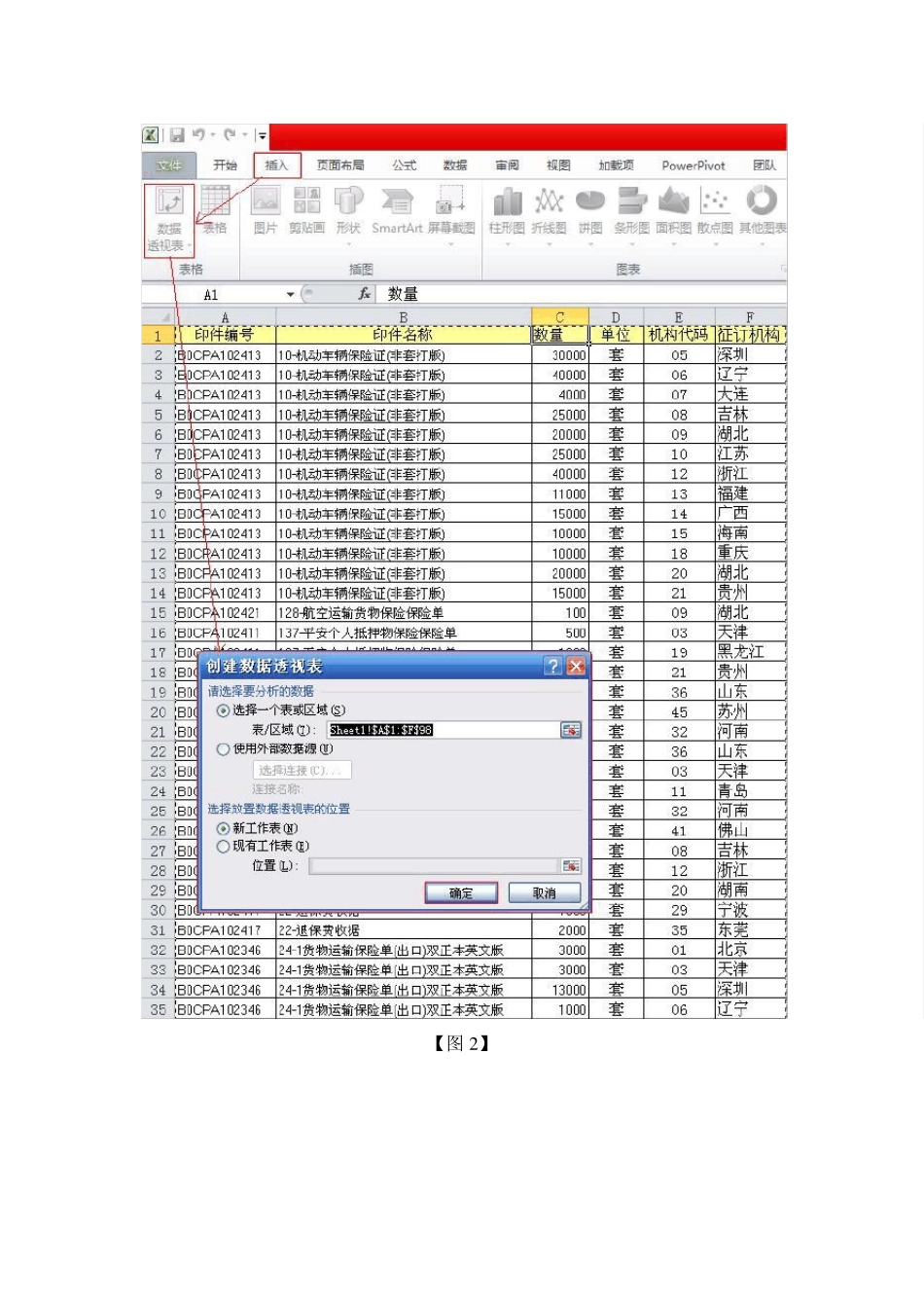 EXCEL2010数据透视表在日常工作中的应用_第2页