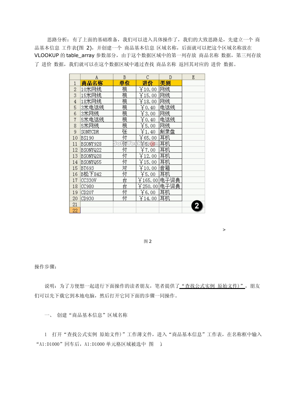 Excel中的查找公式应用(多图)_第2页