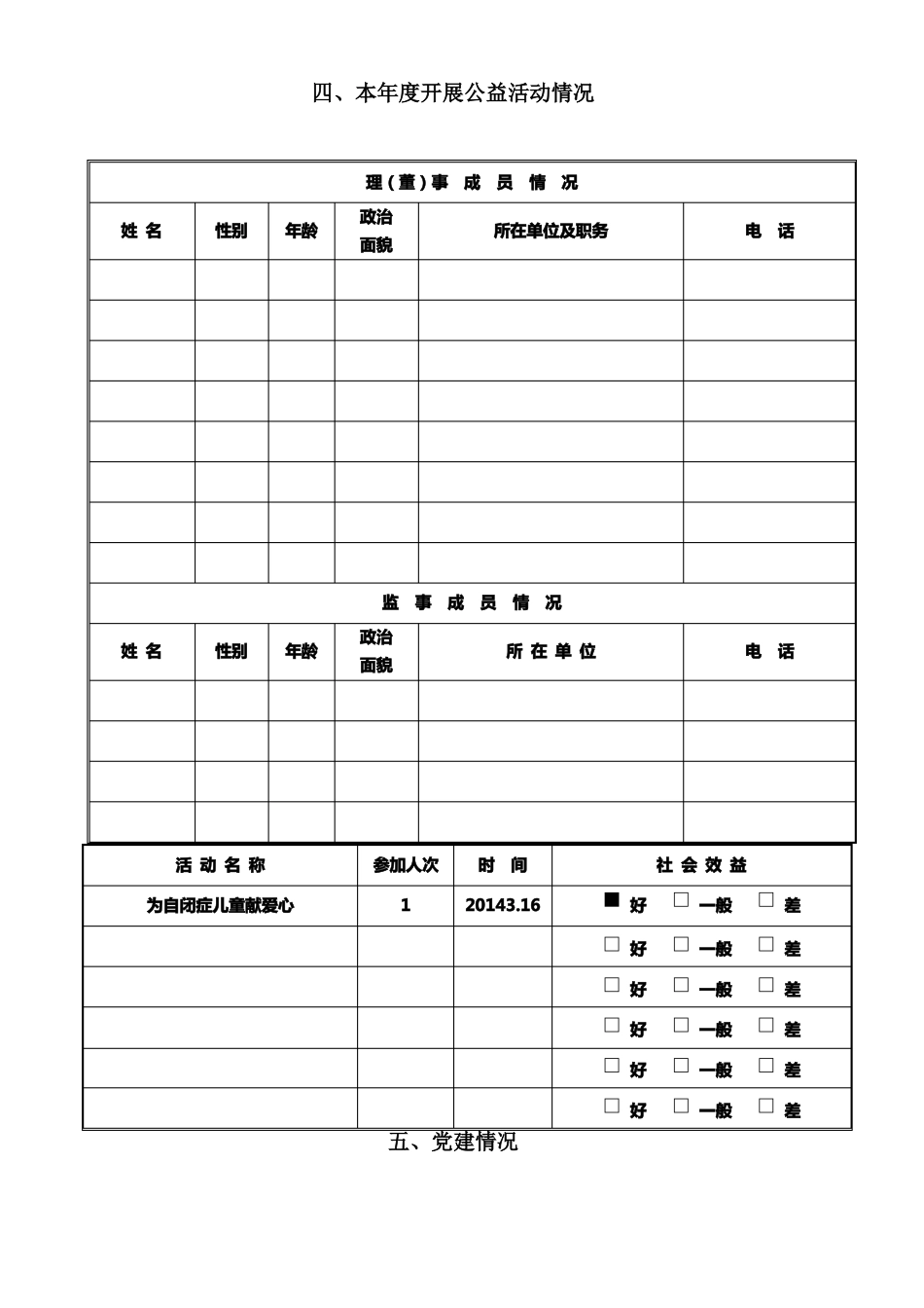 幼儿园民办非企业单位年检查报告_第3页