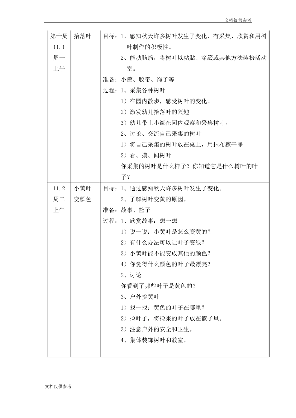幼儿园秋天教案多彩的秋1_第3页