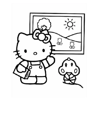 幼儿园给宝宝的涂色卡_A4的可打印