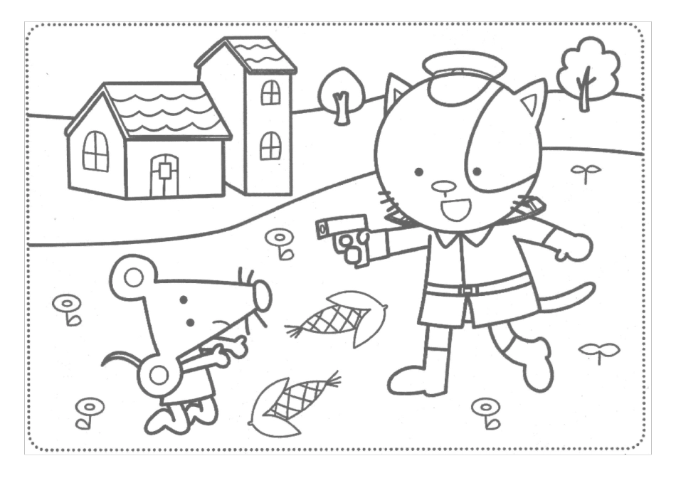 幼儿描红涂色画_第3页