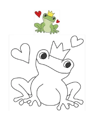 幼儿画画涂色图片带彩色样图