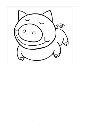 幼儿简笔画填色涂色