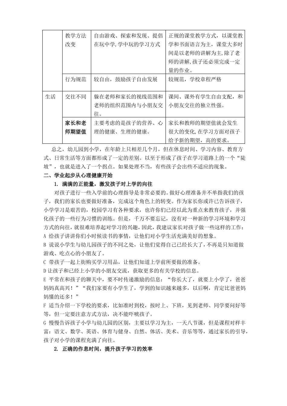 幼小衔接讲座_第2页