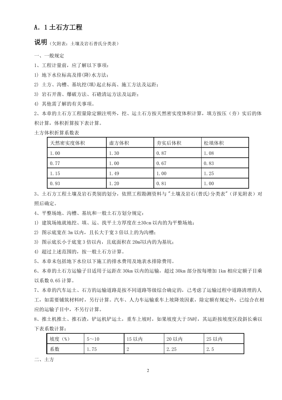 广东2010定额说明及工程量计算规则_第2页
