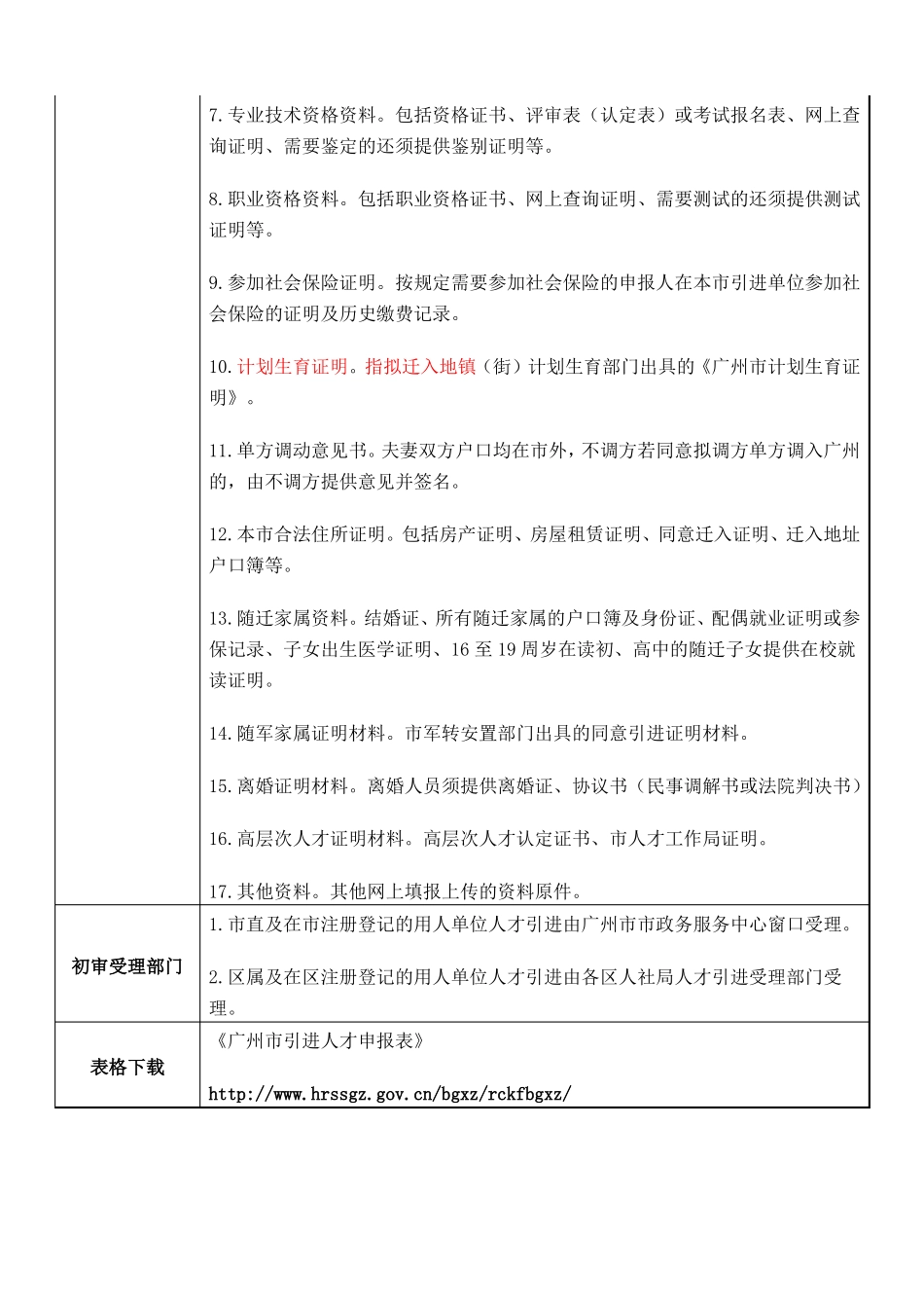 广州引进人才办理入户手续指引_第2页
