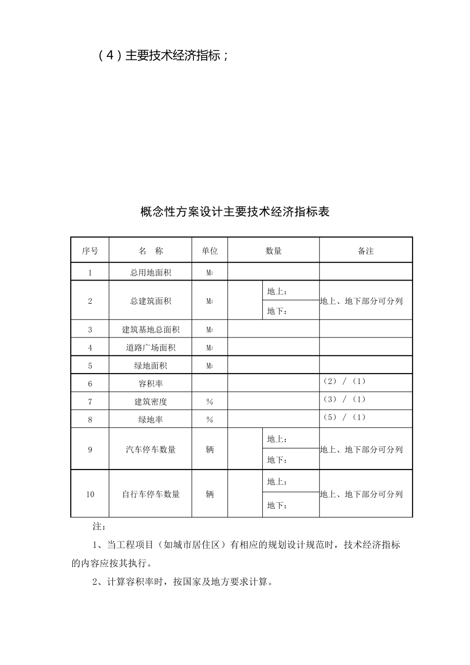 建筑工程方案设计招标技术文件编制内容及深度要求_第3页